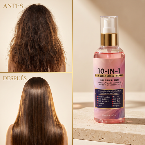 Spray Capilar 10 en 1 Efecto Liso