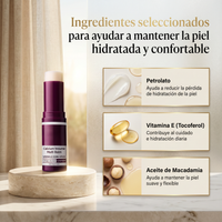 Bálsamo Facial Hidratante en Stick con Vitamina E 5