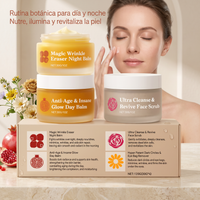 Set Facial Botánico – Rutina Día y Noche (4 × 30 g) 2