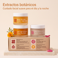 Set Facial Botánico – Rutina Día y Noche (4 × 30 g) 5